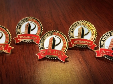 Planned LOC lapel pins