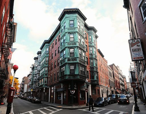 an apartment building in Boston