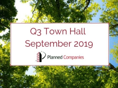 Planned’s Q3 Town Hall Recap: Presentation and Team Building